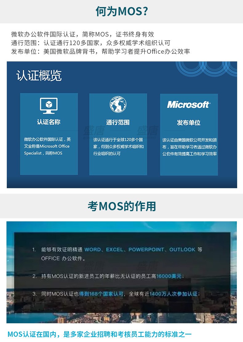 微软办公软件MOS认证Word 2016专家级考试视频课程