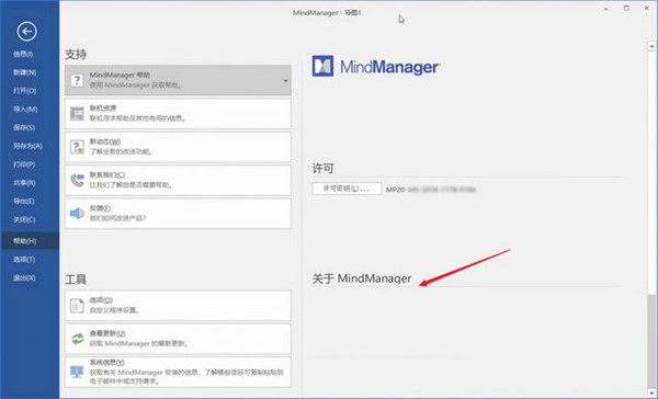 【MindManager2021破解版】Mindjet MindManager 2021中文版下载 v21.0.261 汉化破解版(含激活码)插图1
