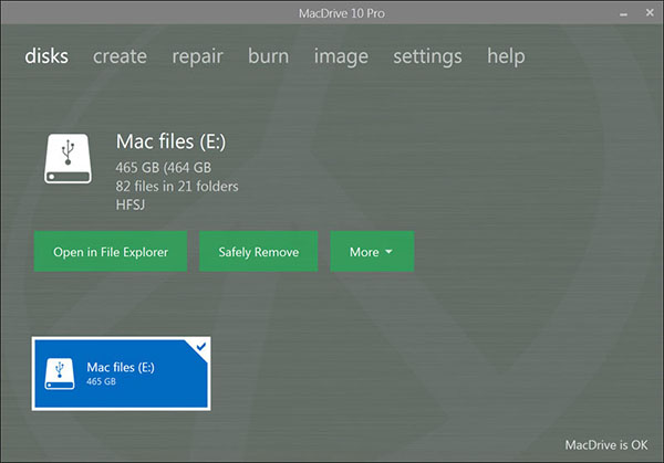 MacDrive破解版截图