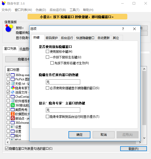 隐身专家破解版
