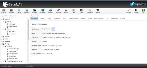 【freenas下载】Freenas11中文版(NAS服务器) v11.3 官方汉化版插图16