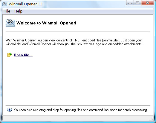 【Winmail Opener下载】Winmail Opener v1.6 官方版插图1