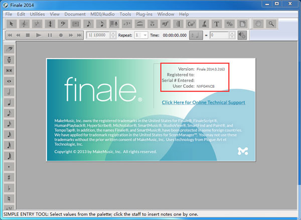 【finale打谱软件】Finale打谱软件2019下载 v25.5.0.290 最新汉化版((附激活补丁)插图5