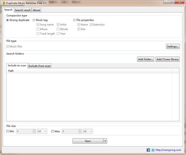 Duplicate Music Remover Free破解版