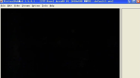 Virtualdub汉化版使用教程