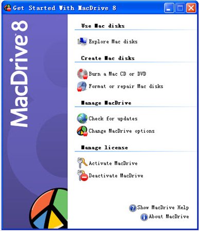 MacDrive汉化版截图