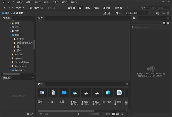 Adobe Bridge 2022专业版截图