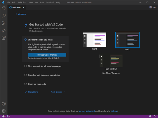 Vscode软件特色截图