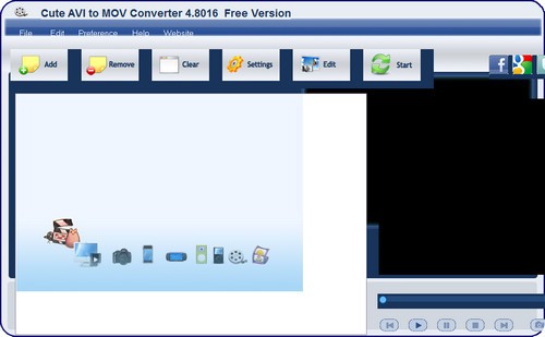 Cute AVI to MOV Converter官方版