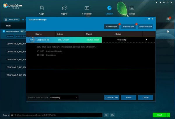 DVDFab UHD Drive Tool免费版