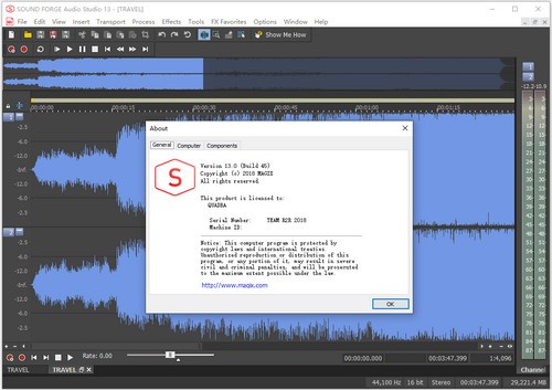 SOUND FORGE Audio Studio