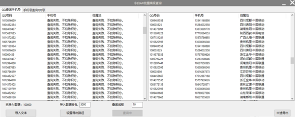 小白API批量高级查询电脑版