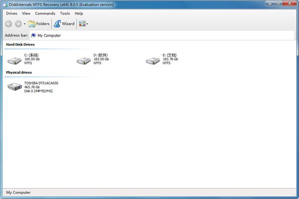 DiskInternals NTFS Recovery破解版