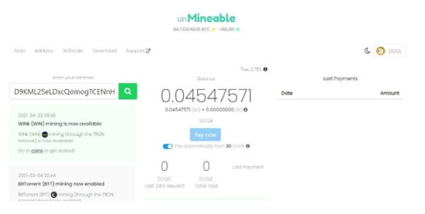 unmineable官方版