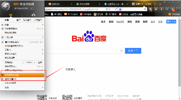 金山猎豹浏览器截图2