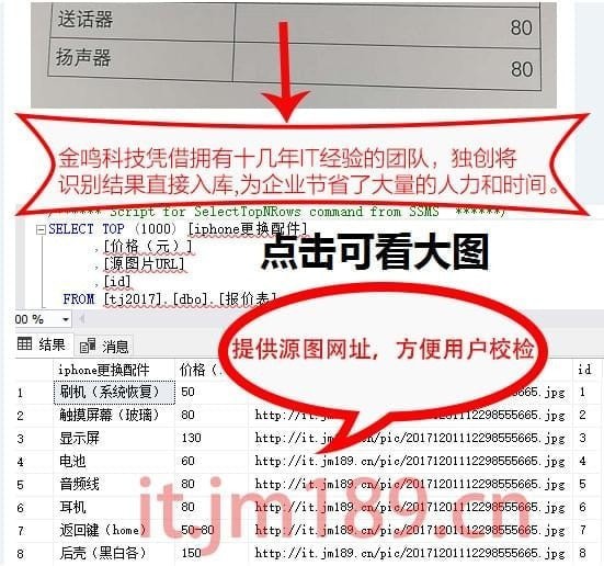 金鸣文表识别系统截图4