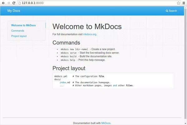 MkDocs免费版