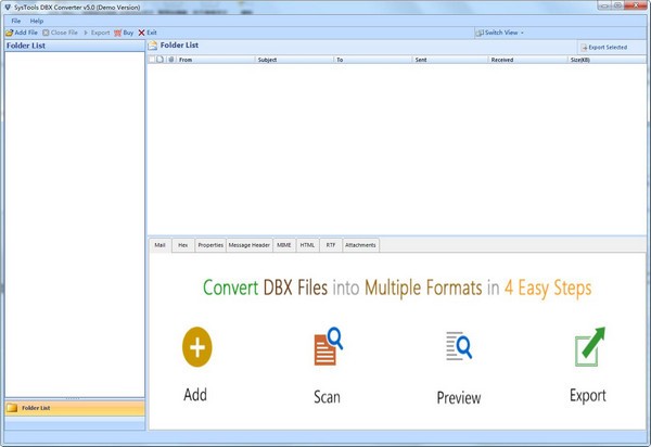 SysTools DBX Converter免费版