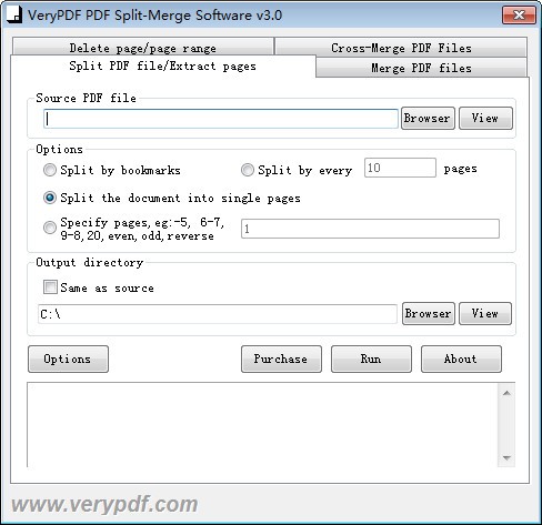 VeryPDF PDF Split-Merge免费版
