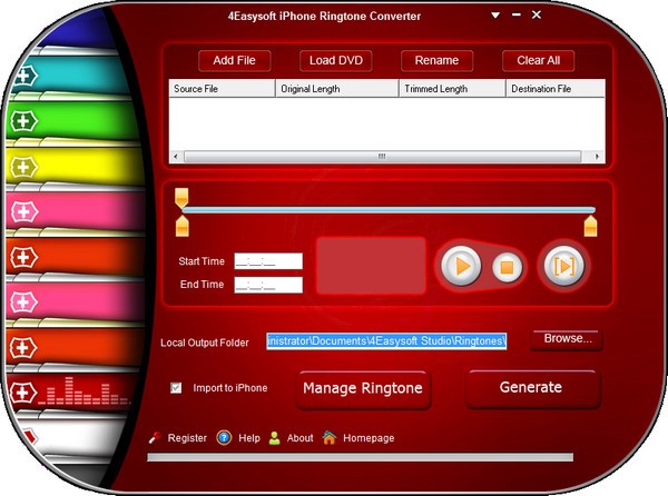 4Easysoft iPhone Ringtone Converter官方版