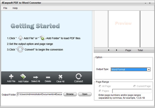4Easysoft PDF to Word Converter破解版
