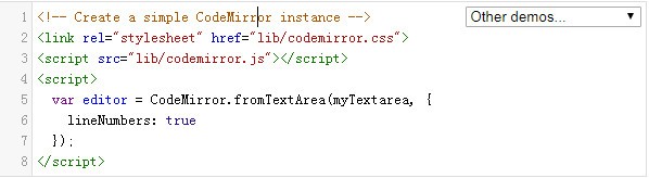CodeMirror下载