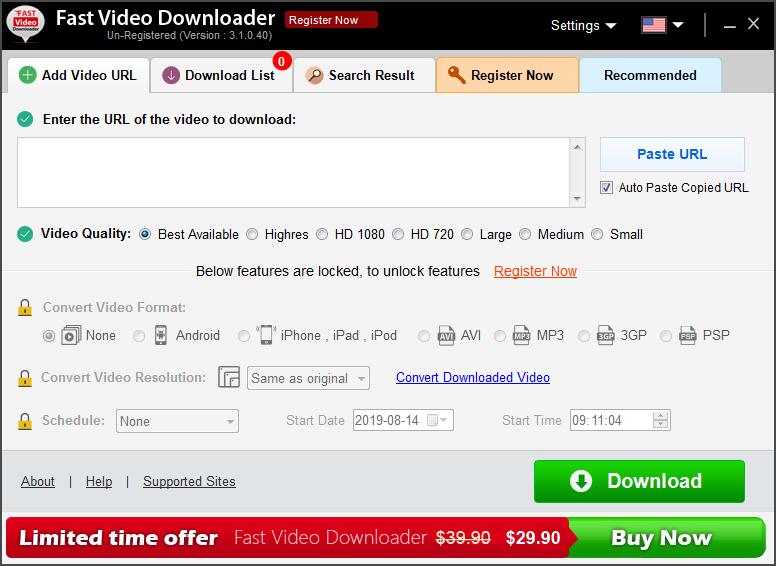 Fast Video Downloader破解版截图