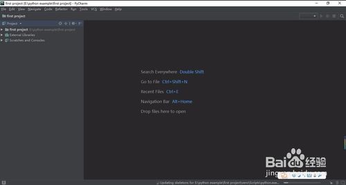 PyCharm破解版怎么新建工程