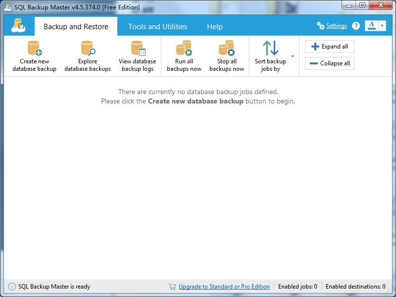 SQL Backup Master下载截图