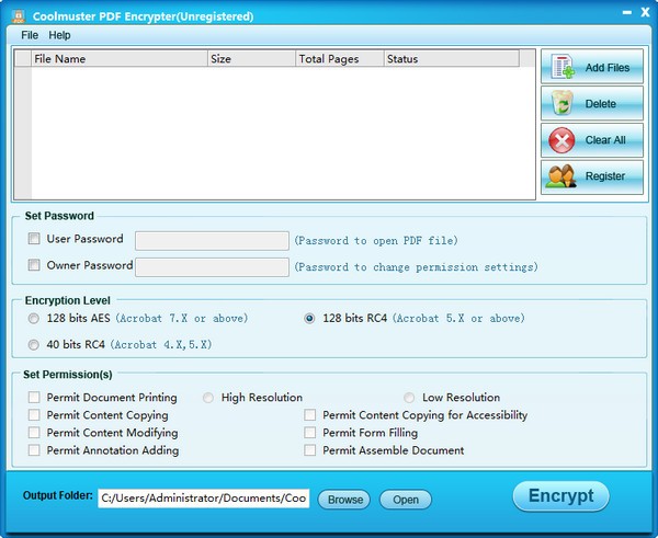 Coolmuster PDF Encrypter官方版