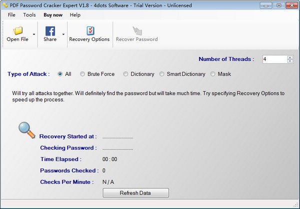 PDF Password Cracker Expert 