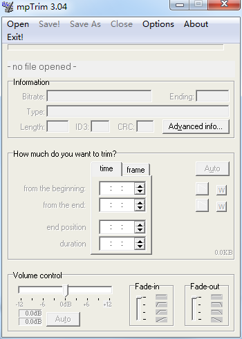 Mp3Trim汉化版截图