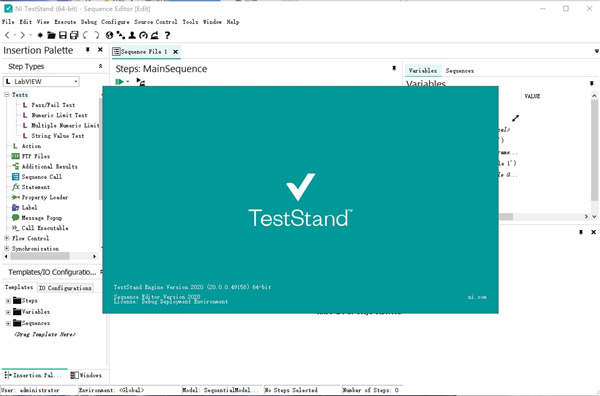 NI TestStand截图