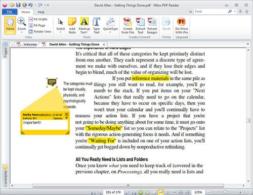Nitro PDF Reader破解版截图