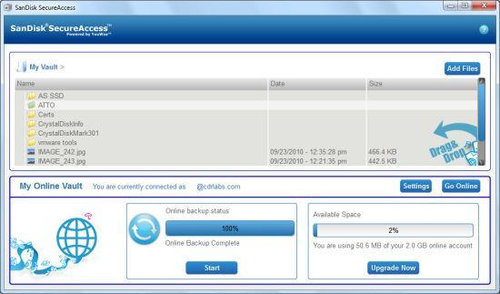 【SanDisk SecureAccess激活版】SanDisk SecureAccess中文版下载 v3.02 免费激活版插图1