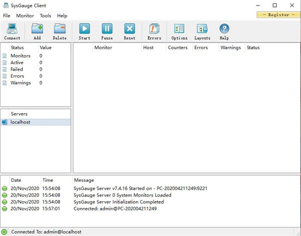 SysGauge Server破解版截图