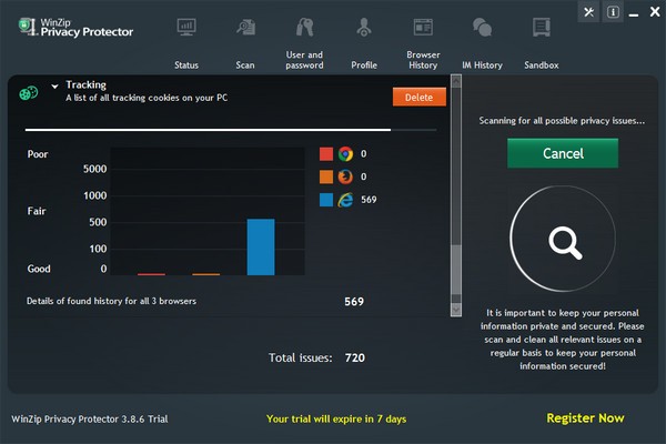 WinZip Privacy Protector免费版 第1张图片