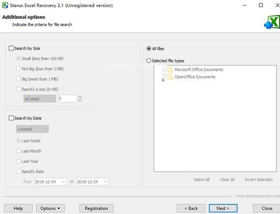 Starus Excel Recovery破解版