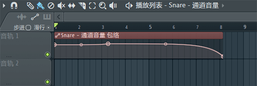 FL12汉化破解版在剪辑音轨中插入和编辑各种剪辑