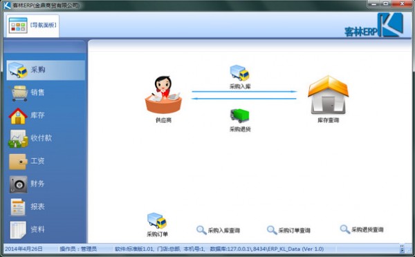 客林ERP破解版截图