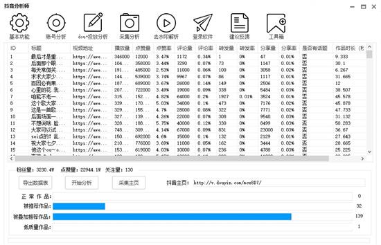 抖音分析师破解版截图