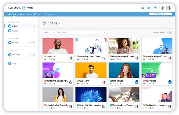 Screencast O Matic免费下载截图