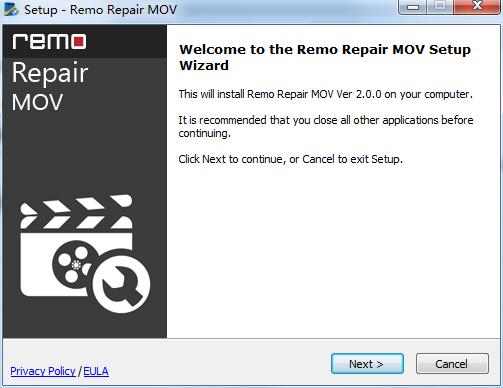 Remo Repair MOV破解版安装方法